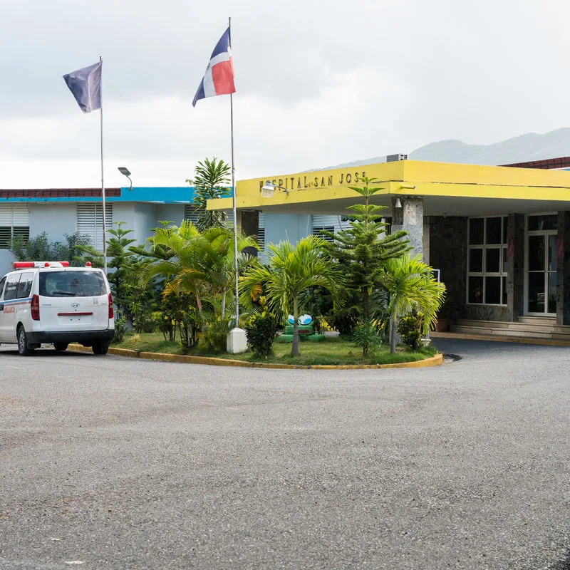 A hospital in the Dominican Republic