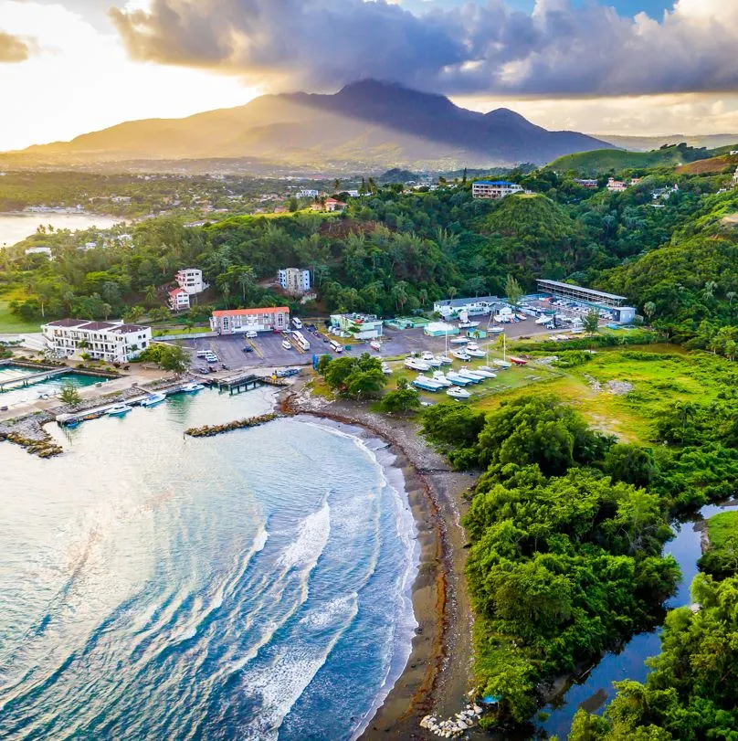 Aerial View Puerto Plata 