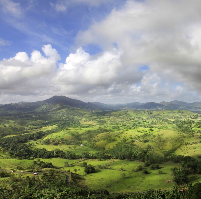 Mountains in Dominican Republic 