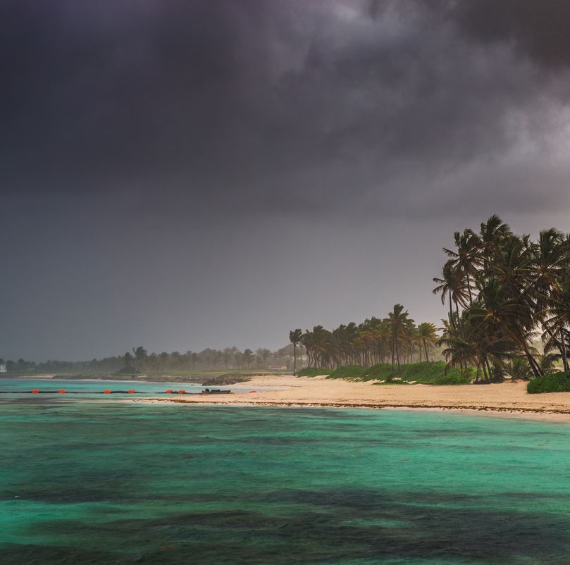 Storm in Punta Cana 