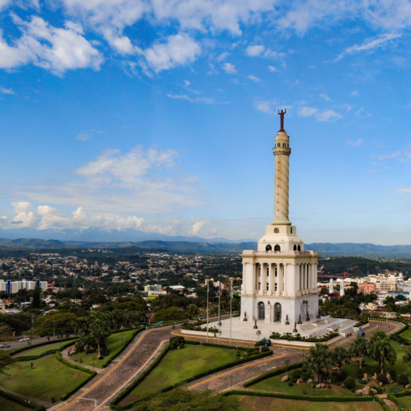 Santiago city monument Dominican Republic