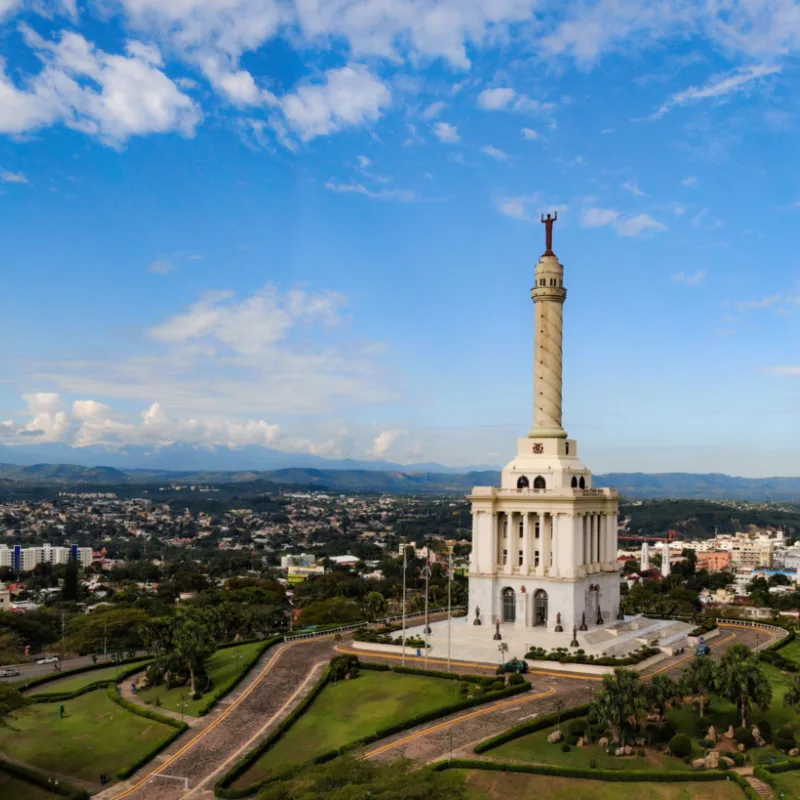 Santiago city monument Dominican Republic