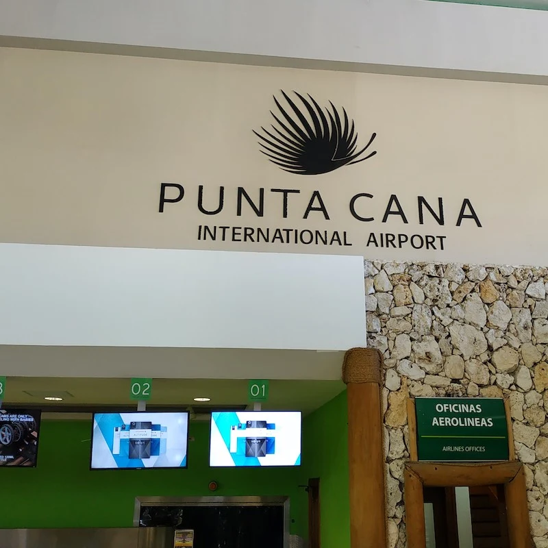 Punta Cana airport, Dominican Republic
