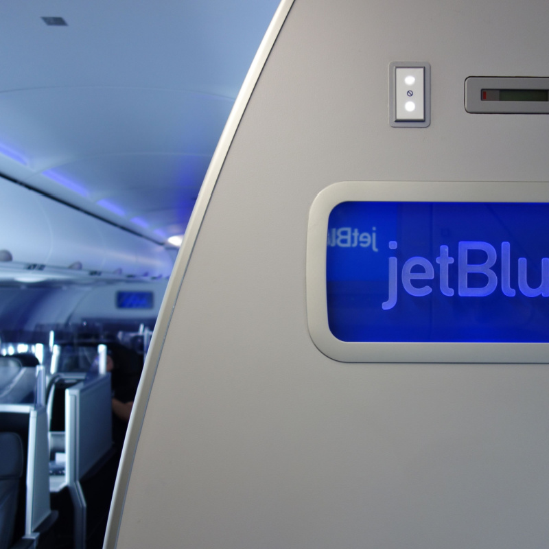 JetBlue inside