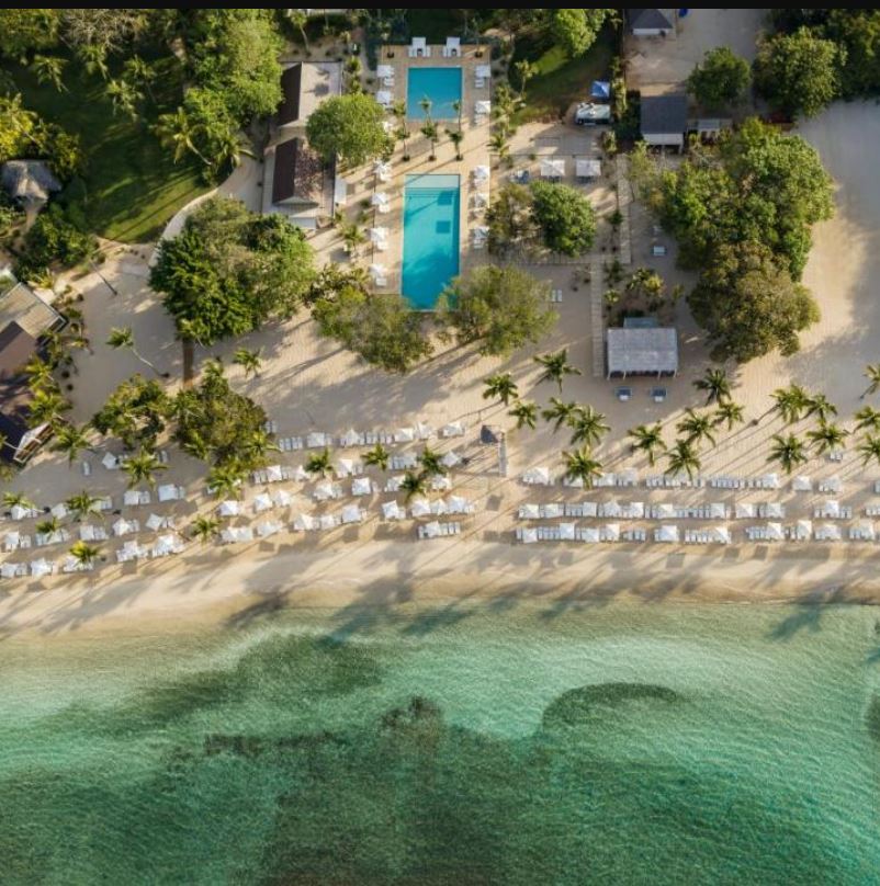 Casa de campo aerial view of resort property