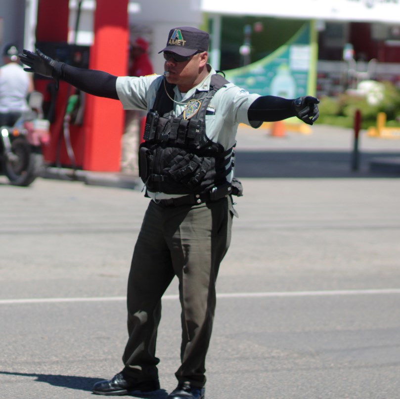 Dominican Traffic Cop