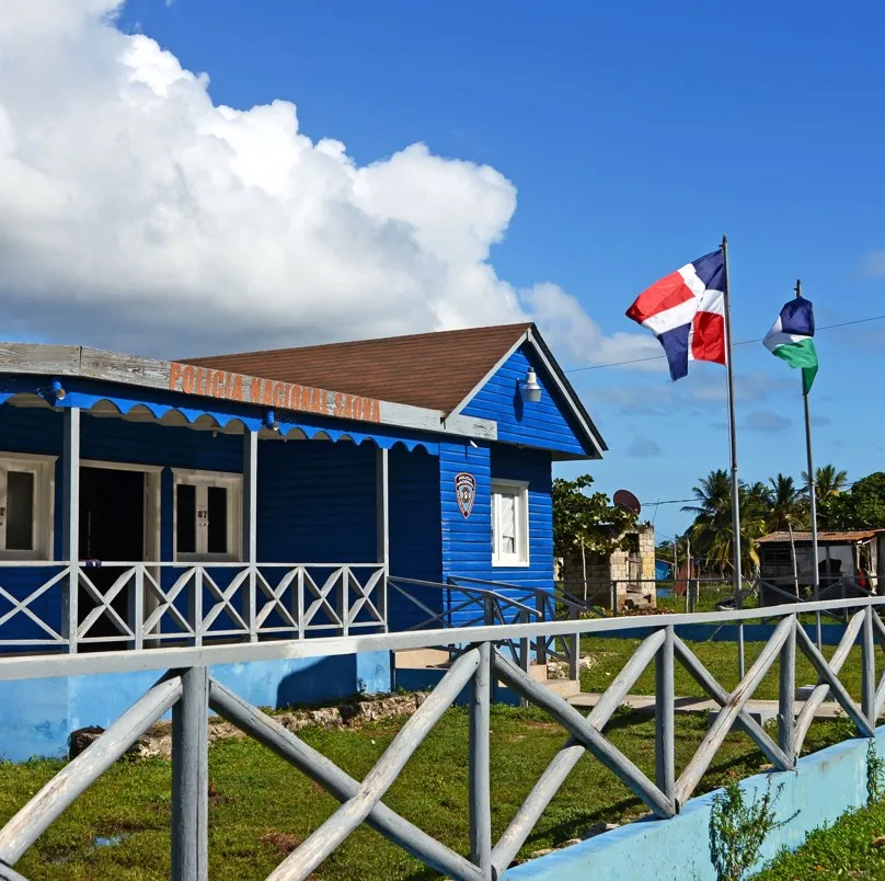 Rural Dominican Police Station