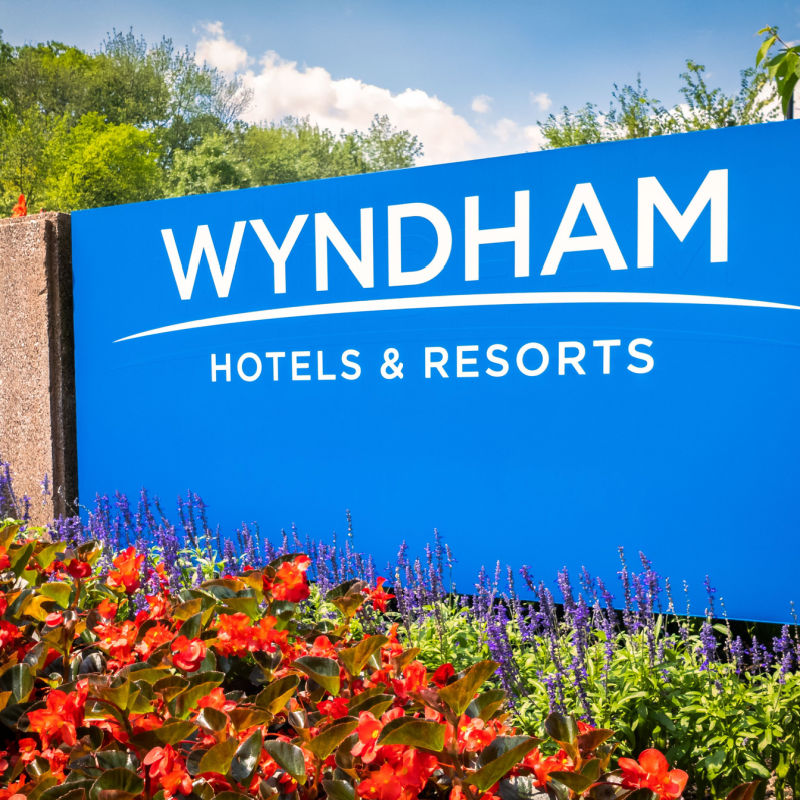 Wyndham headquarters sign