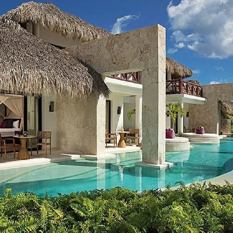 Bungalow in Secrets Cap Cana with pool