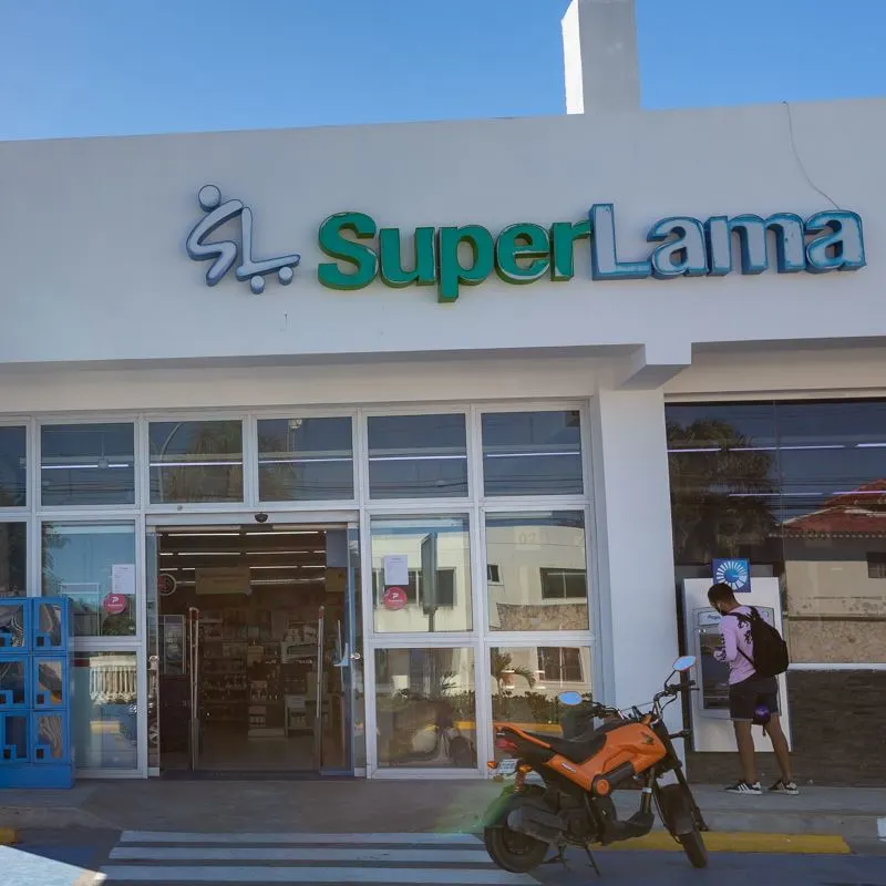 Supermarket in the Dominican Republic
