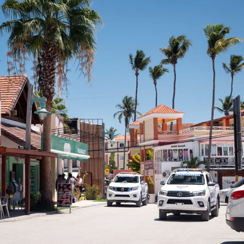 cars on street