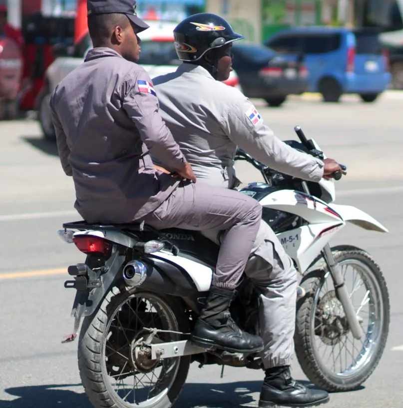 Police in the dominican republic