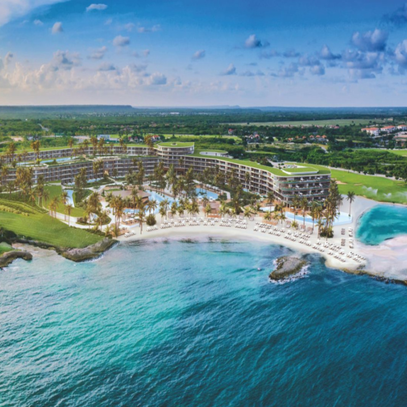 Top View of the St. Regis Cap Cana Resort & Residences Dominican Republic
