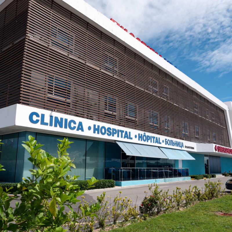 a large hospital in punta cana