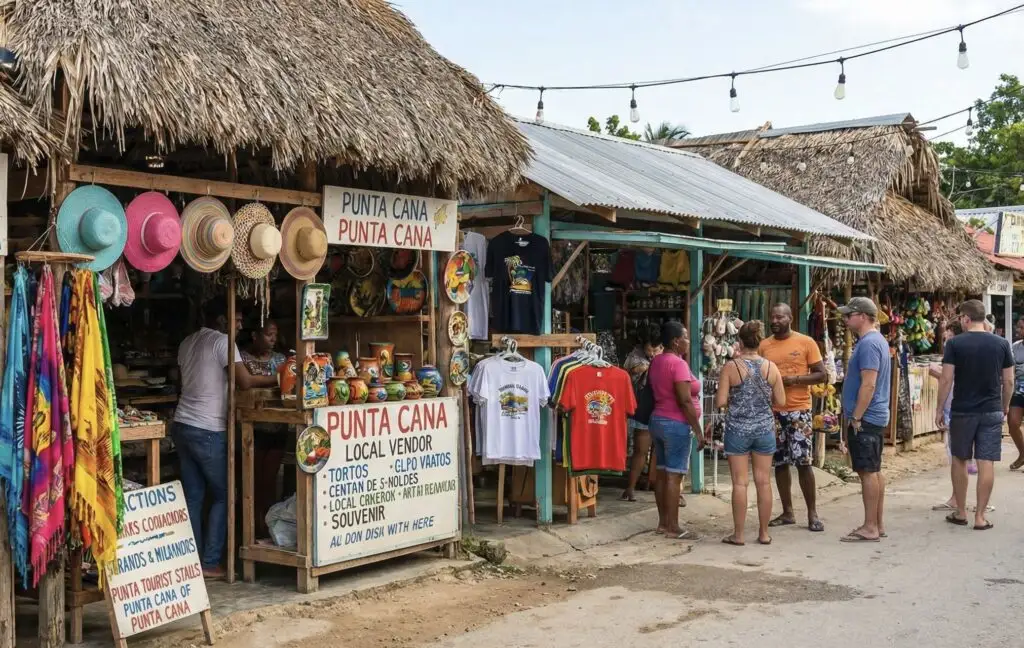 Tourist shops and tiendas in Punta Cana Souvenirs