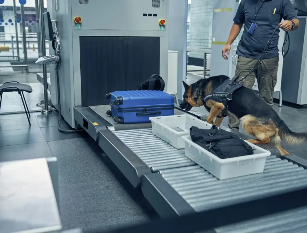 Sniffer-dog-airport